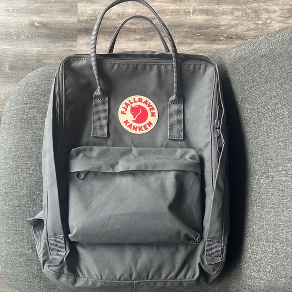 Fjallraven Kanken Dark Gray Backpack 